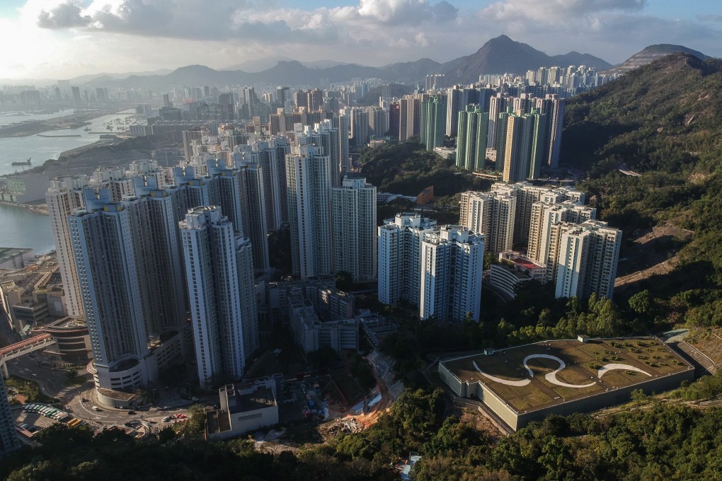 Aerial view of residential buildings in the Yau Tong area, east of the Kowloon Peninsula in Hong Kong, on 29 February 2020. Photo: Sun Yeung