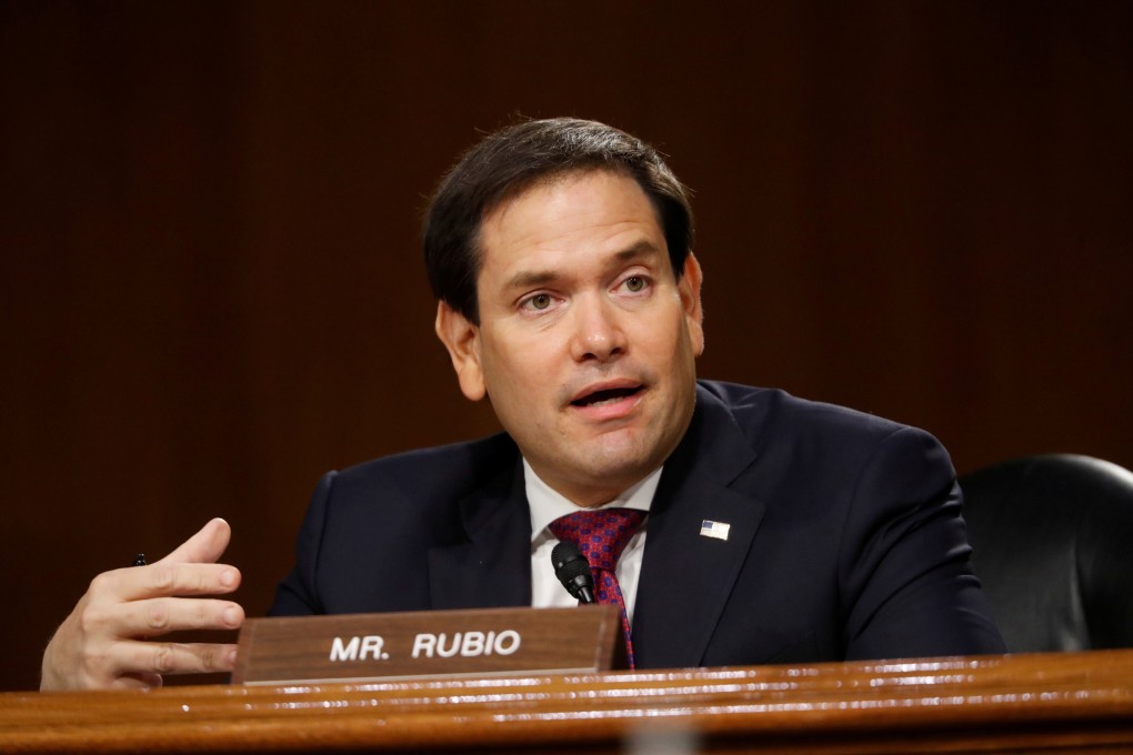 US senator Marco Rubio has spearheaded various anti-China initiatives, including legislation to sanction Beijing for its repression of Uygurs. Photo: Reuters