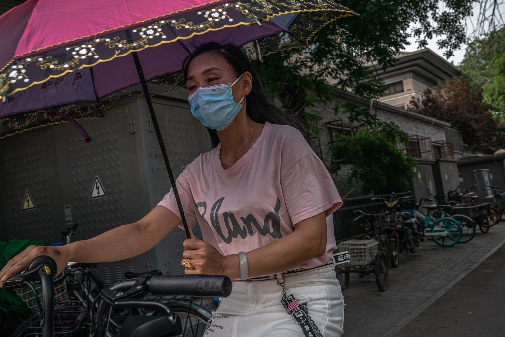 People’s Daily said the population had united to fight coronavirus in a “great struggle”. Photo: EPA-EFE