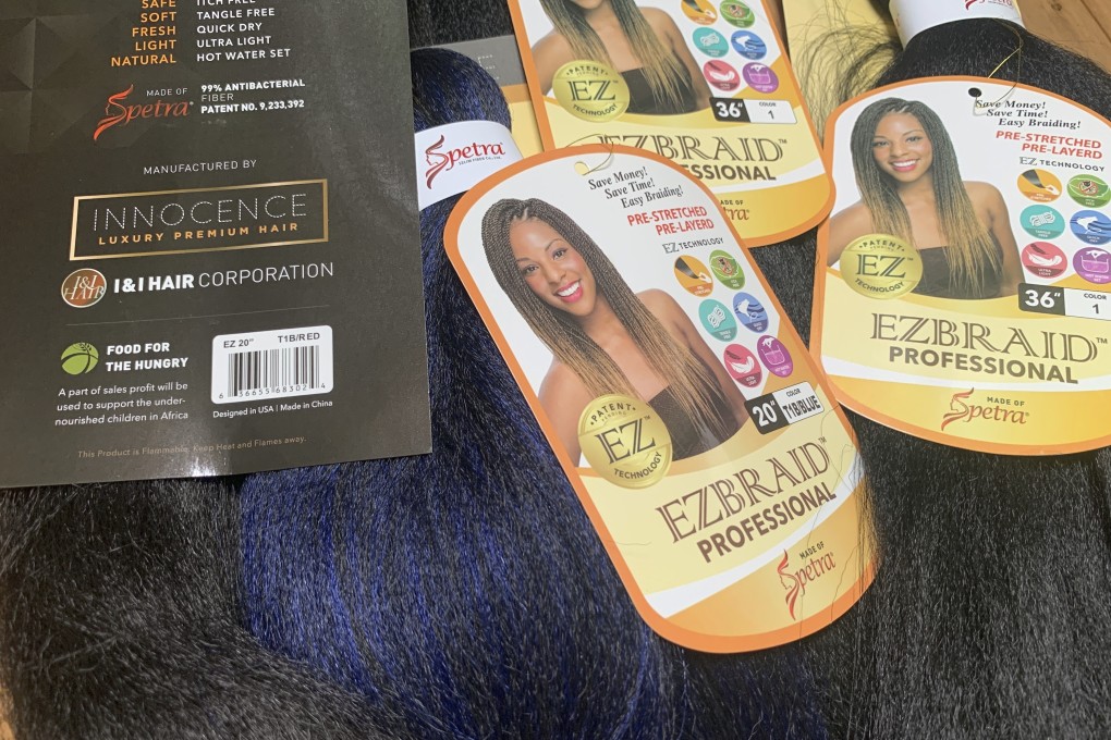 Hair extensions from I&I Hair were among those seized over a suspected link to Chinese internment camps. Photo: AP