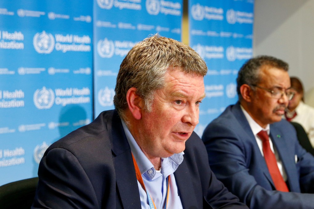 Mike Ryan, executive director of the WHO’s Health Emergencies Programme, did not say when the two specialists would leave for China. Photo: Reuters