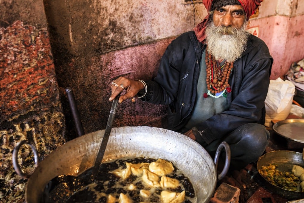 Indian street food – chaat – is hugely popular around the country. We look at three favourites: samosas (above), puri and pav bhaji.