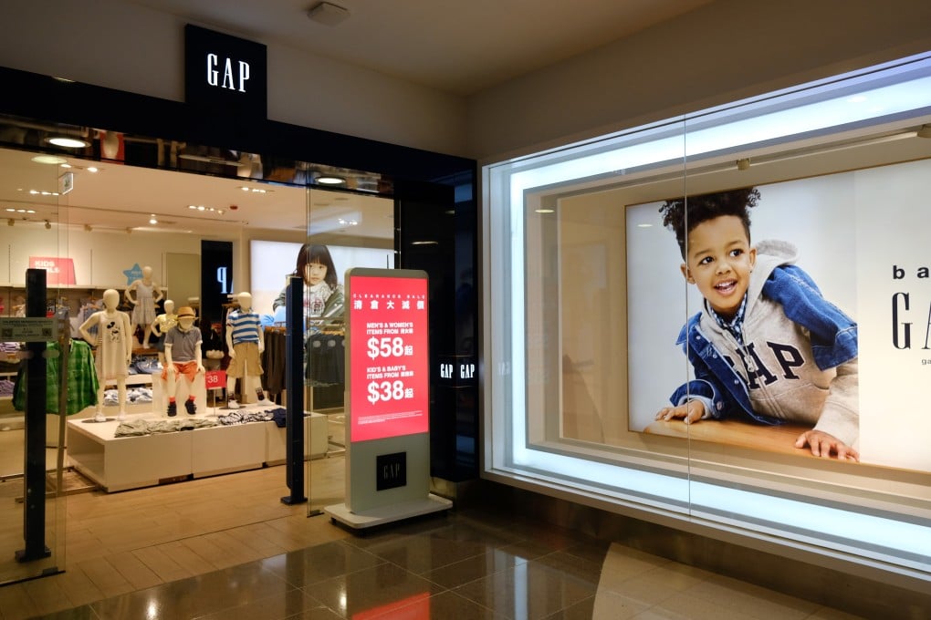 The Gap store in Hysan Place, Causeway Bay, which will close in the next few weeks. Photo: Martin Chan