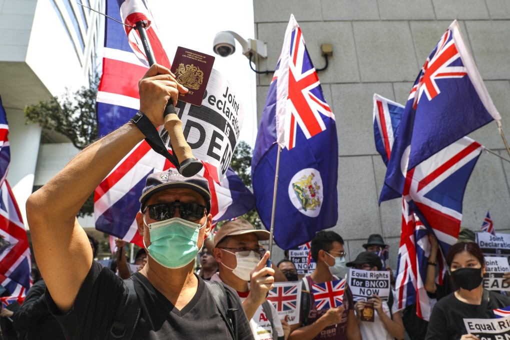About 2.9 million Hongkongers are eligible for British National (Overseas) status. Photo: Nora Tam