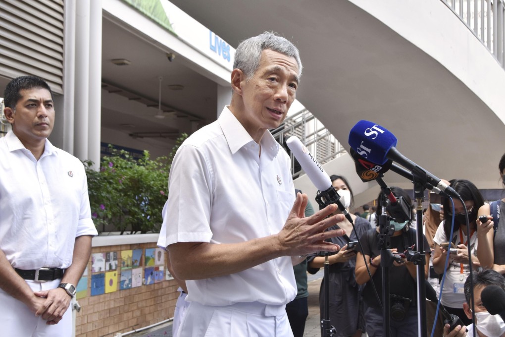 Singaporean Prime Minister Lee Hsien Loong. Photo: Kyodo