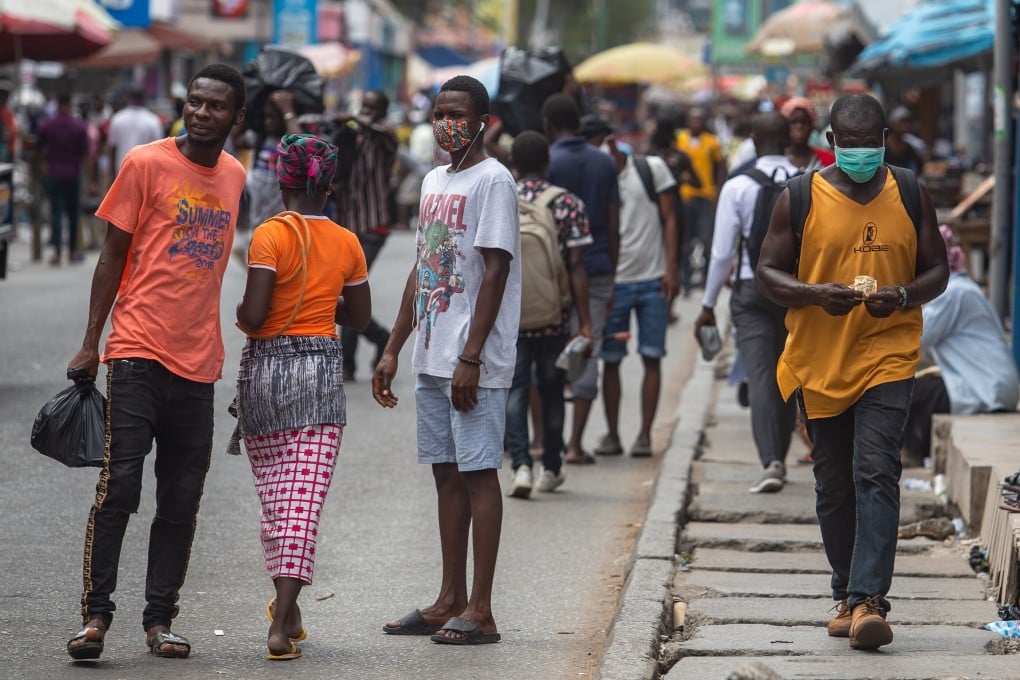 Coronavirus infections are rising in Ghana after the government lifted a three-week lockdown. Photo: AFP