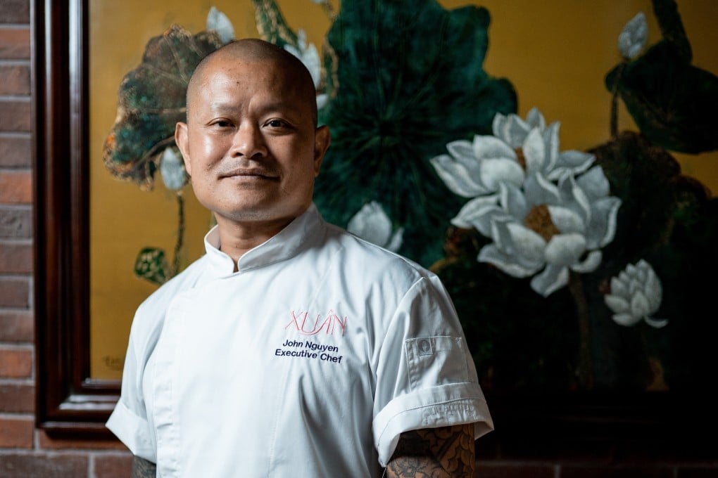 John Nguyen, head chef at Xuan, a new Vietnamese restaurant in Wan Chai, Hong Kong. Photo: Xuan