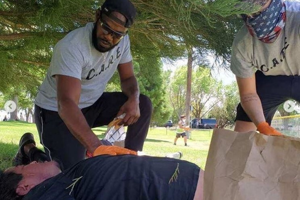 Jon Jones said he helped save a man’s life over the weekend in the US. Photo: Instagram/jonnybones