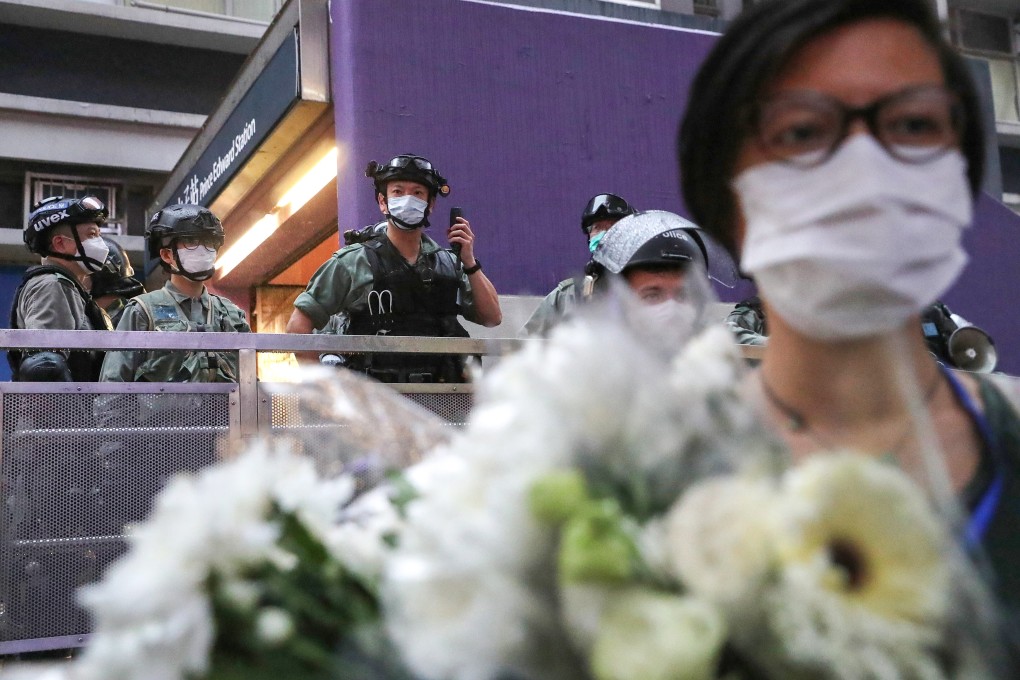 False claims had circulated on the internet about police actions in Prince Edward MTR station. Photo: Edmond So