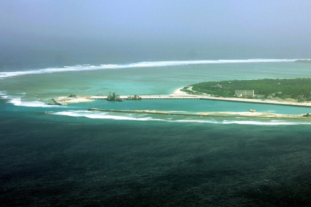 An island in the disputed Paracel chain, which China now considers part of Hainan province but is also claimed by Vietnam. Photo: AFP