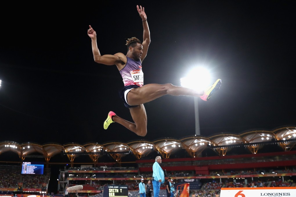 Tyrone Smith of Bermuda has called China’s national security law in Hong Kong a “human rights violation” which prompted a response from World Athletics. Photo: Getty Images