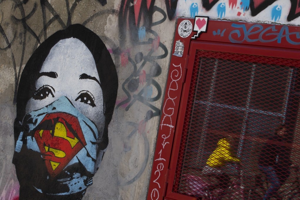 A mural in Amsterdam, the Netherlands. Photo: AP