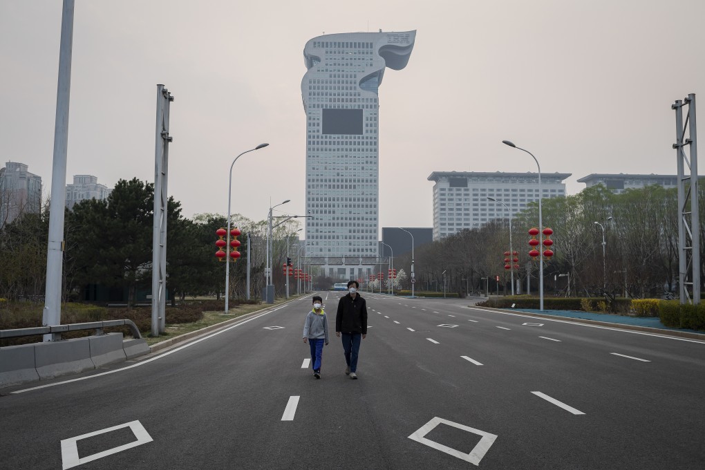 Researchers say there were lower levels of every major air pollutant in Beijing during the pandemic lockdown – except for ozone. Photo: AFP