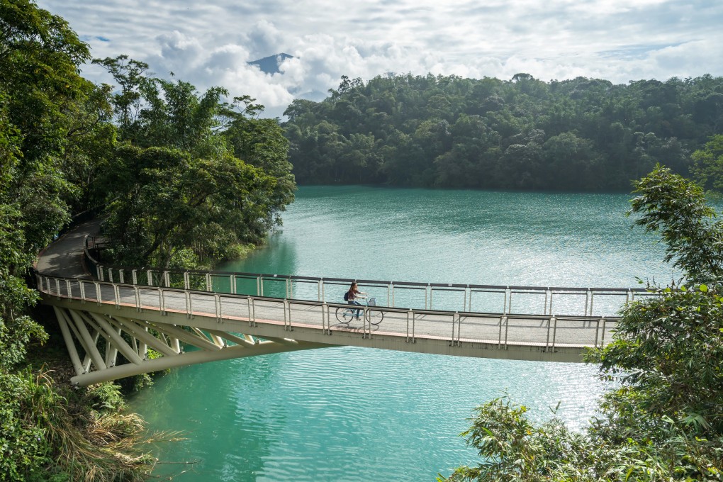 The Sun Moon Lake bike trail, in Taiwan. Photo: Shutterstock