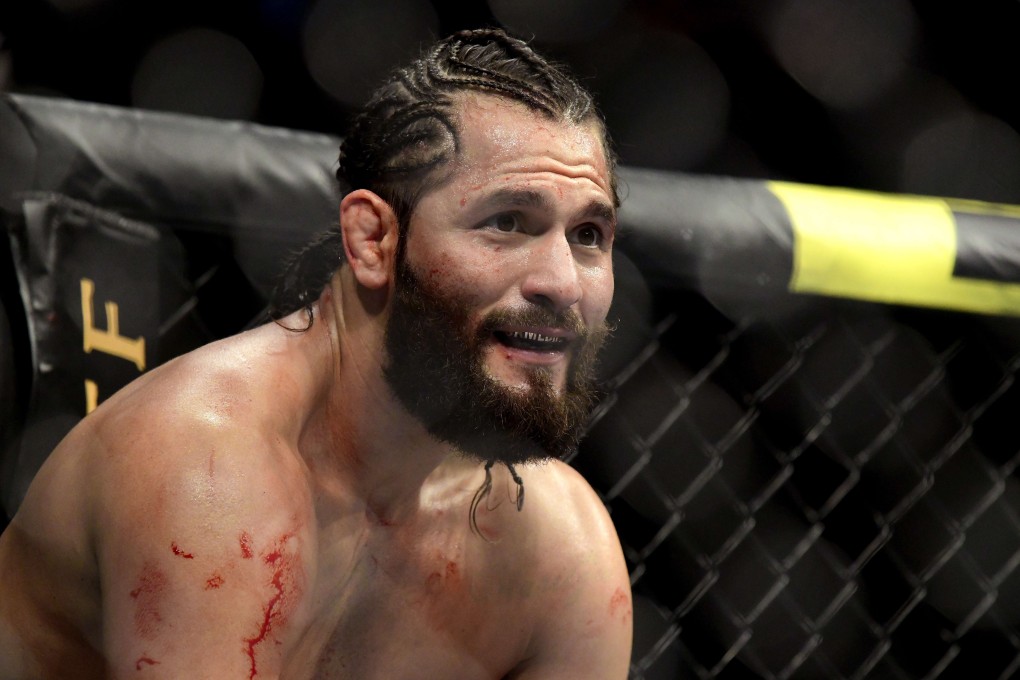 UFC welterweight Jorge Masvidal fighting Nate Diaz in their BMF championship bout during UFC 244 at Madison Square Garden, New York, in November 2019. Photo: AFP