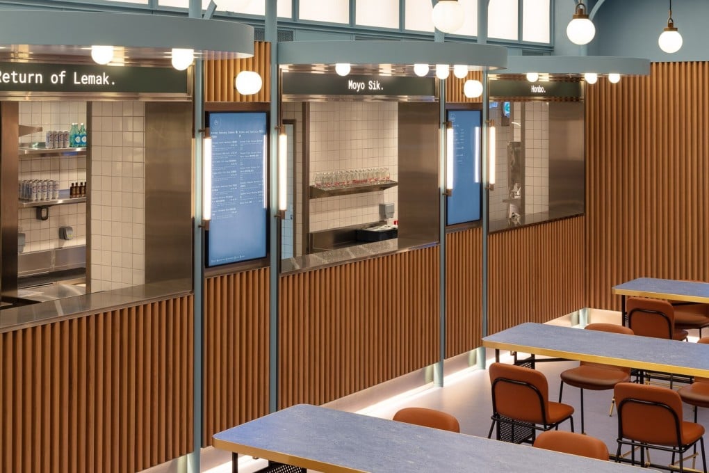 BaseHall, in the basement of Jardine House, is a trendy new food court in Hong Kong, but will it ever replace the satisfaction of eating at a local dai pai dong? Photo: BaseHall
