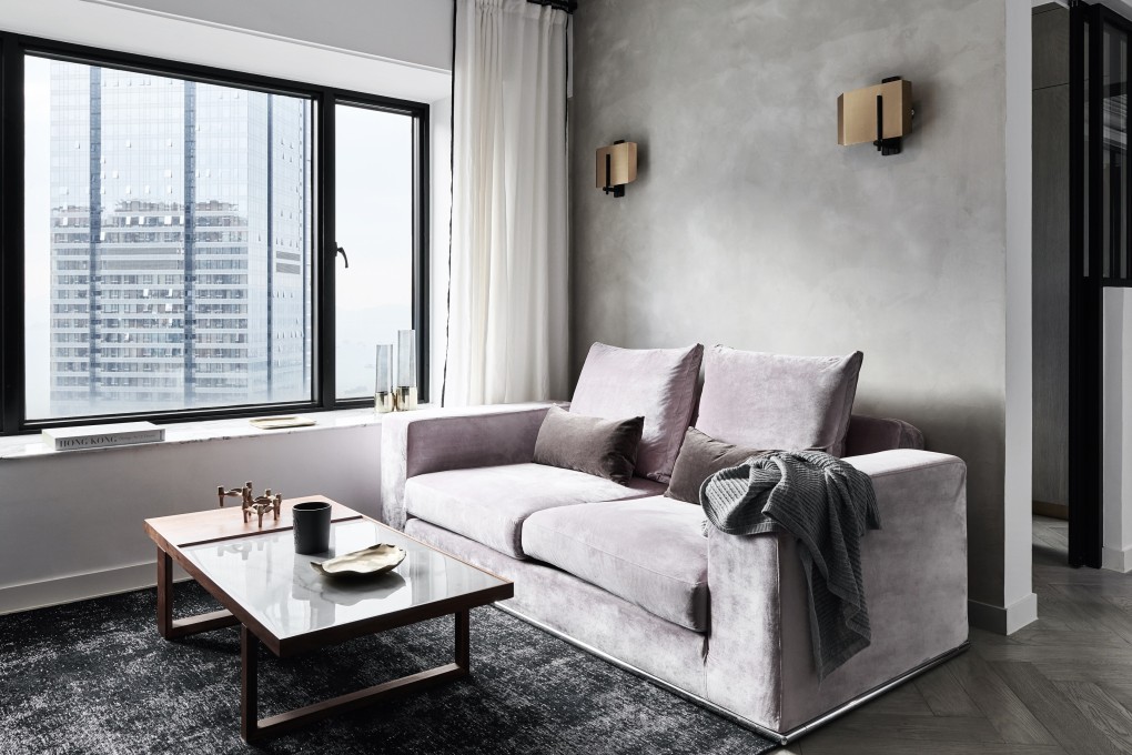 Christina Sou and Lokman Tam’s West Kowloon apartment, designed by Peggy Bels. Photography: Hoshing Mok