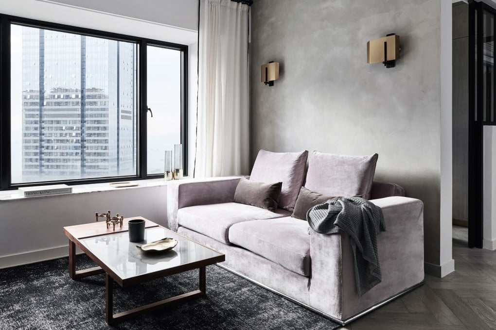 Christina Sou and Lokman Tam’s West Kowloon apartment, designed by Peggy Bels. Photography: Hoshing Mok