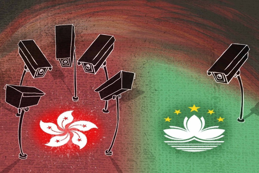 National security laws in Hong Kong and Macau are 11 years apart. Illustration: SCMP