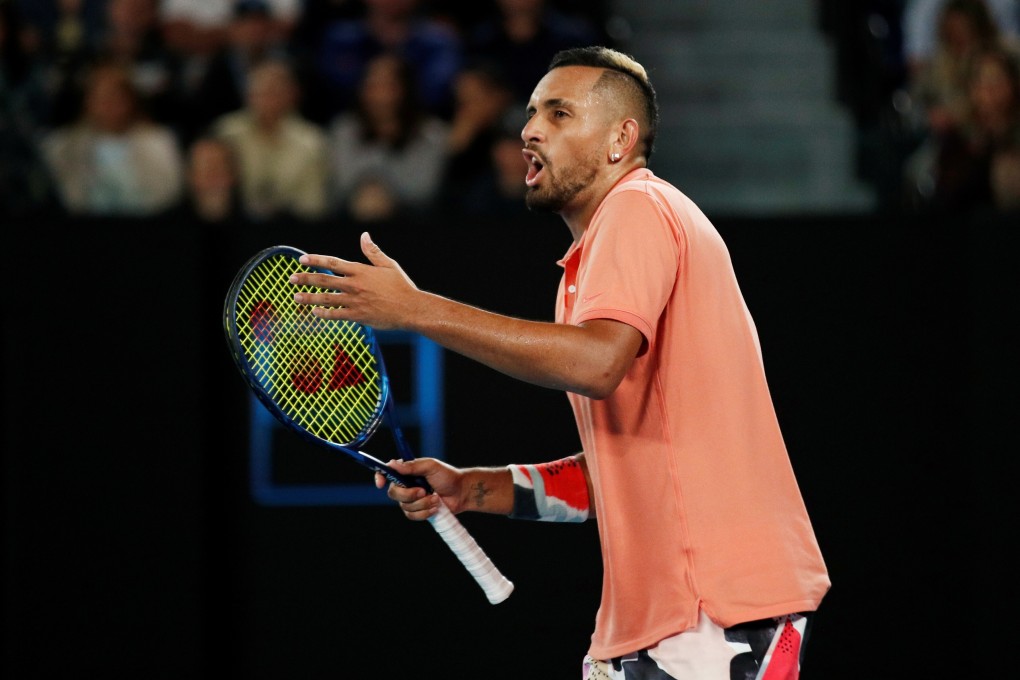 Australia’s Nick Kyrgios has blasted Austrian star Dominic Thiem for supporting Alexander Zverev and Novak Djokovic. Photo: Reuters