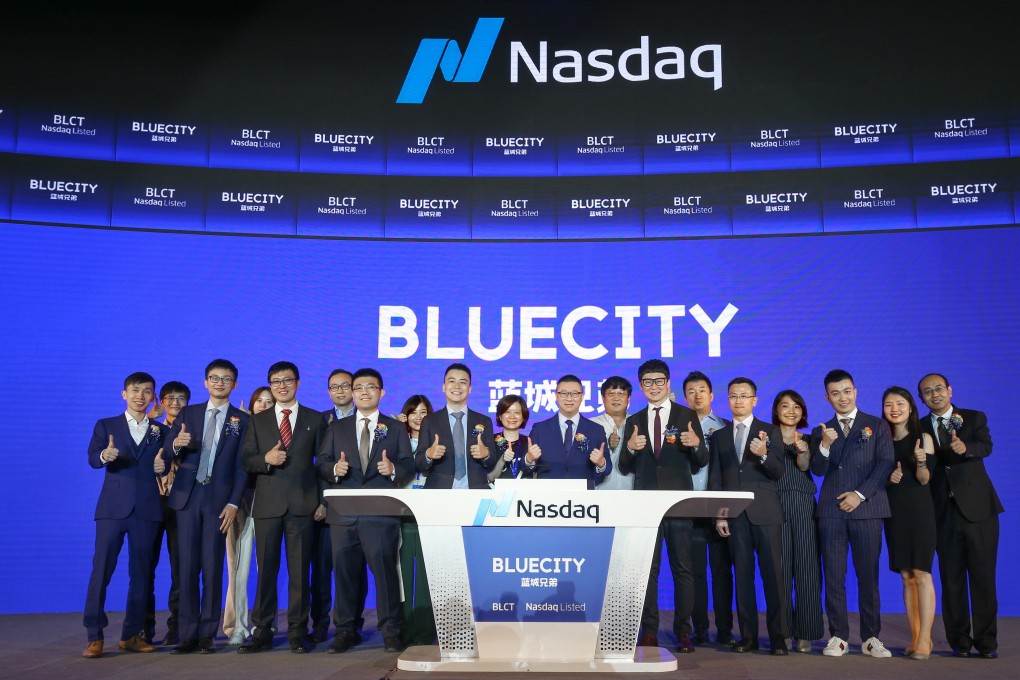BlueCity Holdings, the owner of leading gay dating app Blued, went public on the Nasdaq on July 8, 2020. Photo: Handout