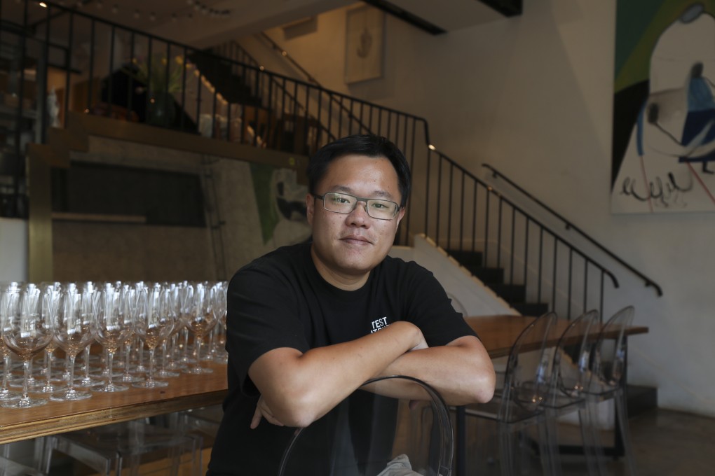 Vincent Mui Wing-sun, founder of Test Kitchen in Sai Ying Pun, had to switch gears and do smaller events to help his restaurant survive during the pandemic. Photo: Xiaomei Chen