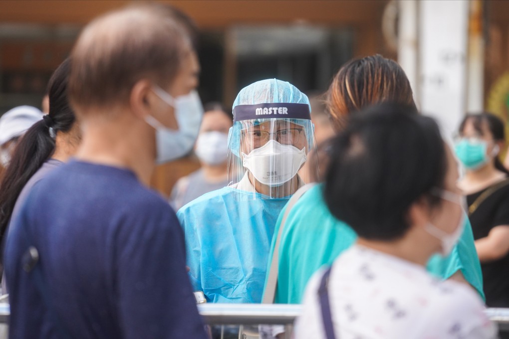 Nineteen of the 24 new coronavirus infections Hong Kong recorded on Wednesday are locally transmitted. Photo: Winson Wong