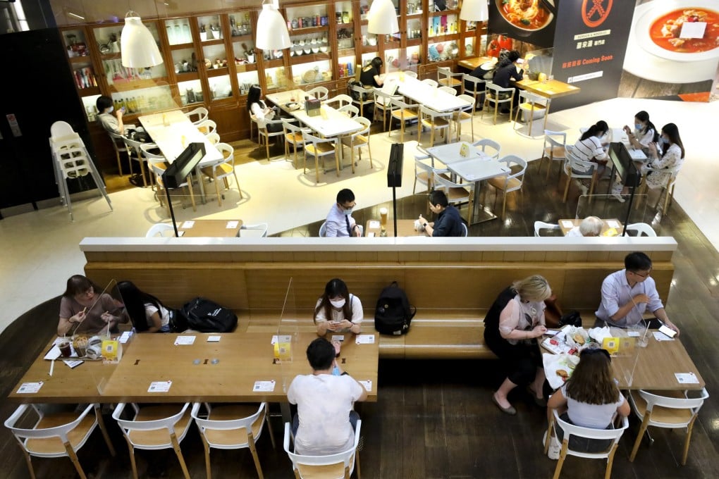 Seating restrictions at restaurants that were largely lifted on June 19 are now being reintroduced amid a surge in local Covid-19 cases. Photo: May Tse