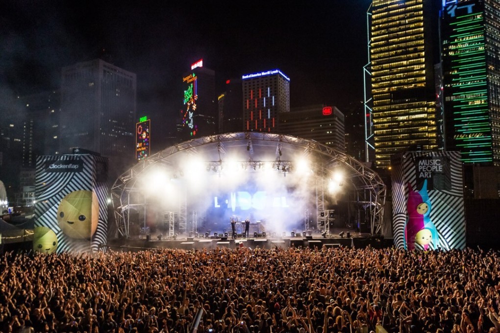 The Chemical Brothers close Clockenflap in 2016. Hong Kong’s biggest annual music festival has been cancelled for the second year running due to the coronavirus crisis. Photo: Chris Lusher