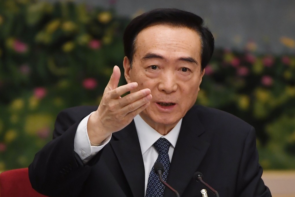 Xinjiang party secretary Chen Quanguo is among those now barred from entering the US. Photo: AFP
