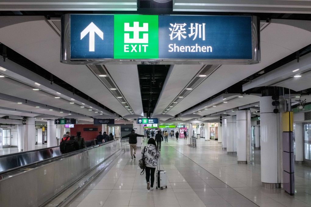 Border between Hong Kong and mainland becoming more porous. Photo: Bloomberg
