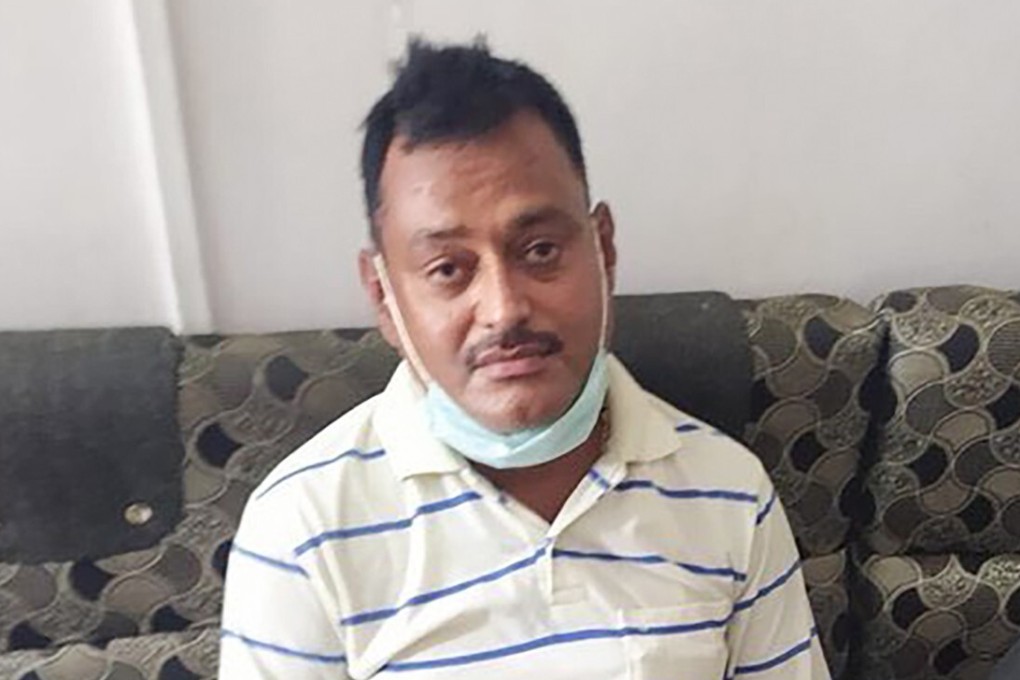 Vikas Dubey was allegedly involved in 60 cases of killings, robberies and kidnappings. Among them was the killing of local Bharatiya Janata Party leader Santosh Shukla in a police station in 2001. Photo: Twitter