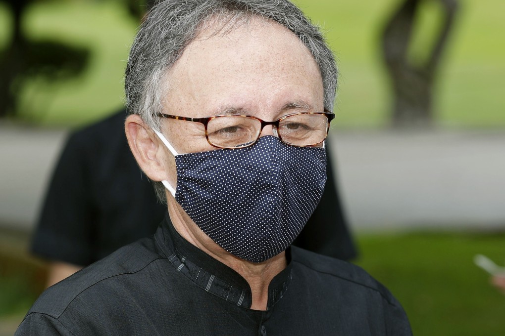 Okinawa Governor Denny Tamaki. File photo: Kyodo