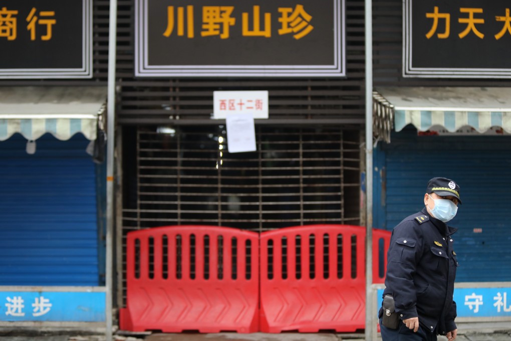 Officials in the central Chinese city of Wuhan moved quickly to close the market linked to the earliest cases of Covid-19 infections. Photo: Simon Song