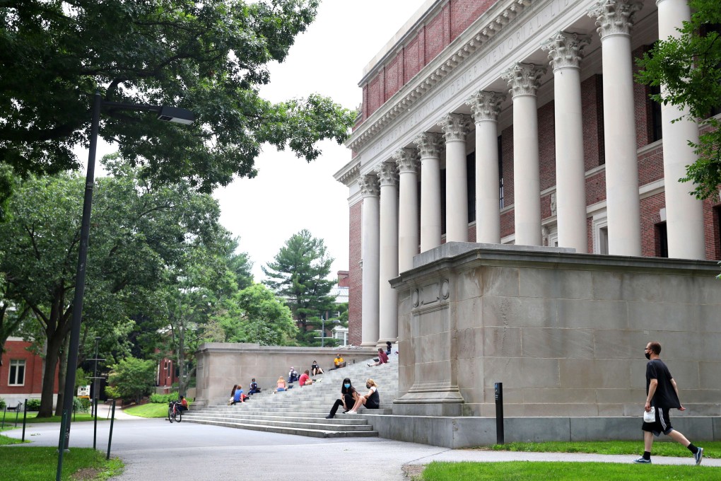 Chinese students last year accounted for about one-third of the 1.1 million foreigners enrolled at American higher education institutions, such as Harvard University (pictured). Photo: Getty Images/AFP
