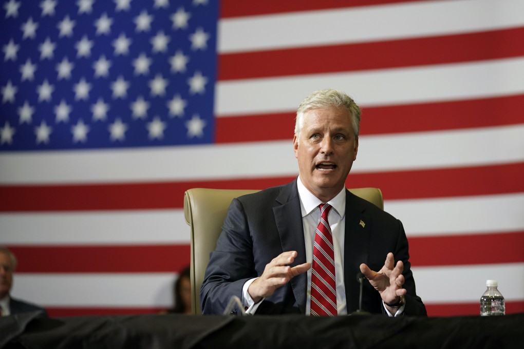 White House national security adviser Robert O’Brien. Photo: AP