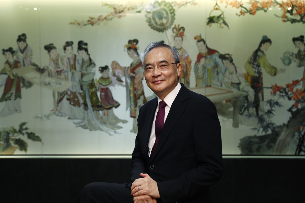 John Cheh, Esquel’s vice-chairman and chief executive, said the company does not use forced labour and would keep its plants operating in Xinjiang despite the threat of US sanctions. Photo: Nora Tam