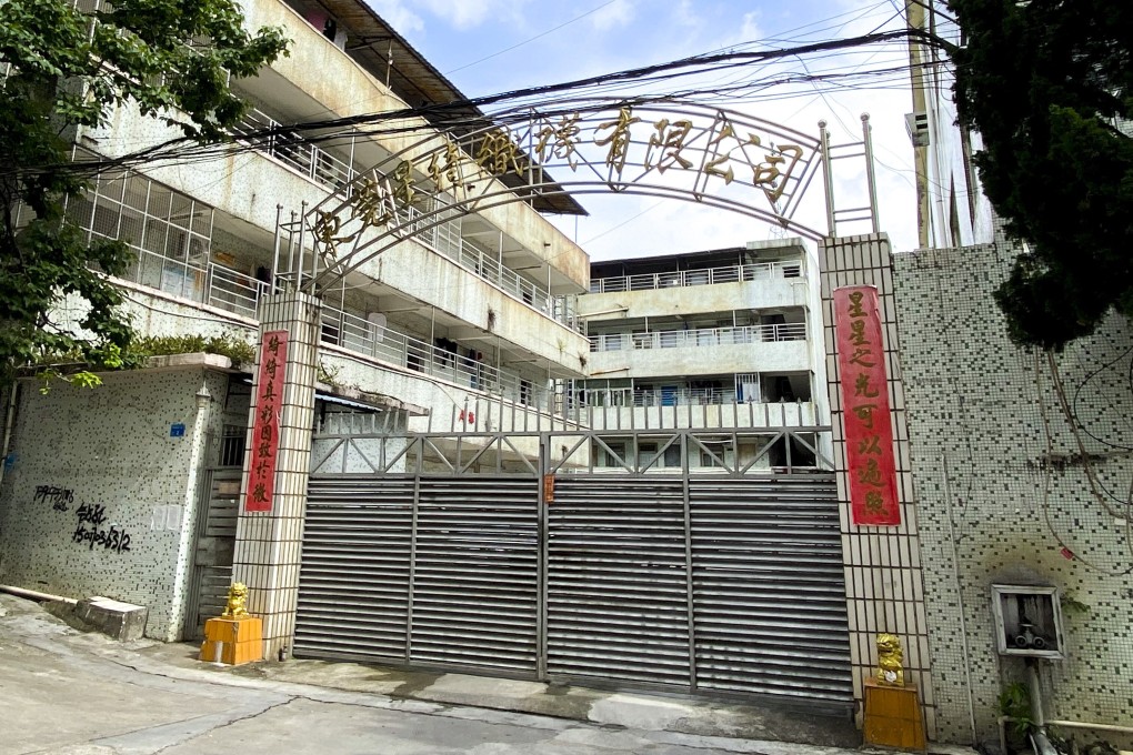 The factory gates at Staryee Knitting remain close as business has come to a standstill in the Fenggang town of Dongguan, one of China’s biggest manufacturing hubs, just across the border from Hong Kong. Photo: He Huifeng
