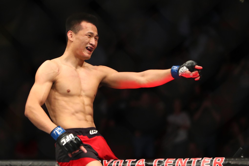 Chan Sung Jung, the ‘Korean Zombie’, has called out Alexander Volkanovski after he beat Max Holloway at UFC 251. Photo: USA Today
