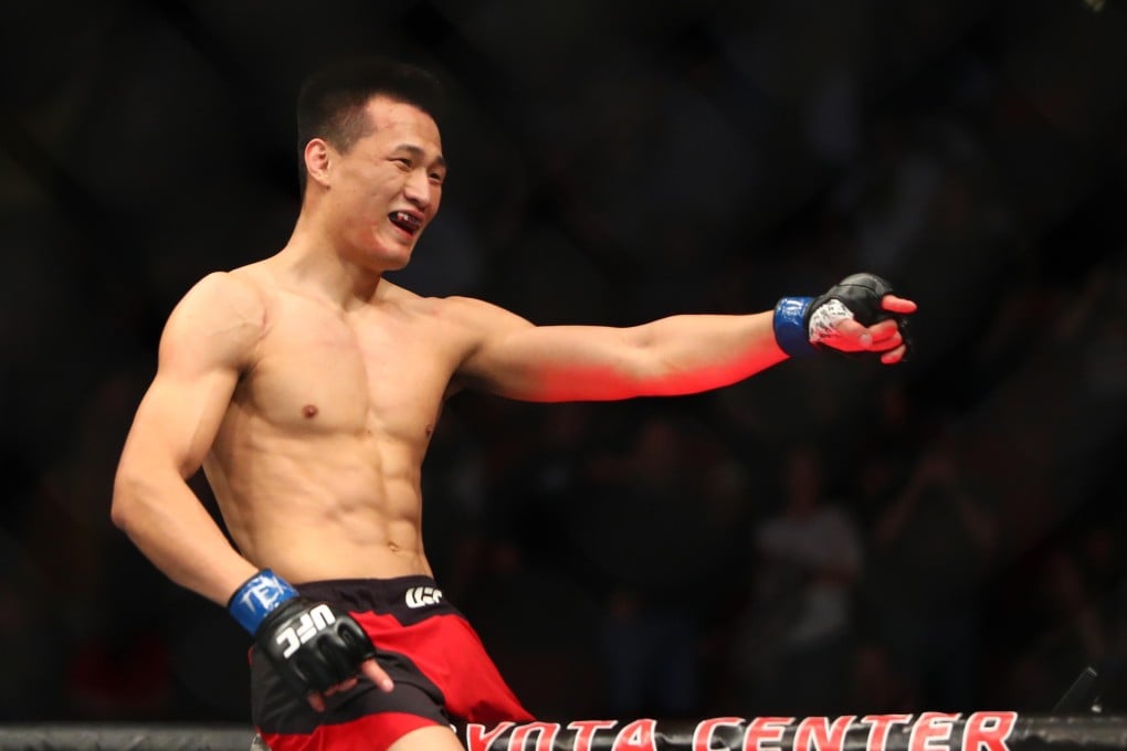 Chan Sung Jung, the ‘Korean Zombie’, has called out Alexander Volkanovski after he beat Max Holloway at UFC 251. Photo: USA Today