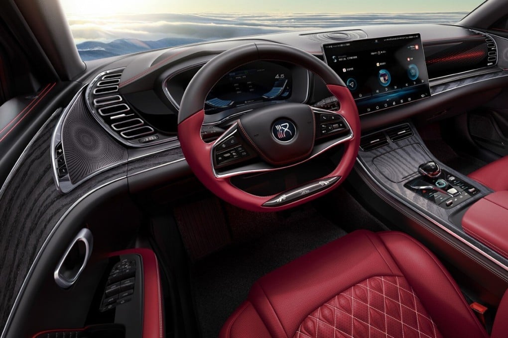 BYD's newest Han EV comes with Huawei's HiCar system based on HarmonyOS. (Picture: BYD)