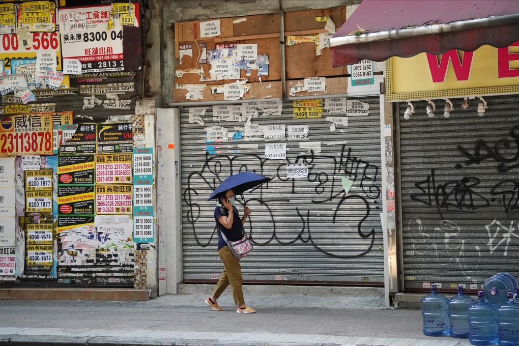 The coronavirus pandemic has hit Hong Kong’s retail sector, which has resulted in a spate of shop closures in the last several months. Photo: Felix Wong