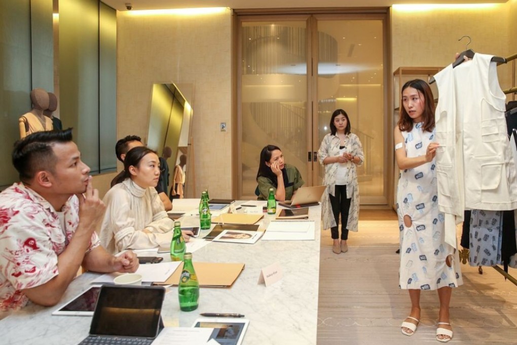 A young fashion designer presents her work at Lane Crawford's Global Creative Callout in Hong Kong, a chance for their creations to be stocked by the department store. Young Chinese designers represent the future of fashion, says its president, Andrew Keith.