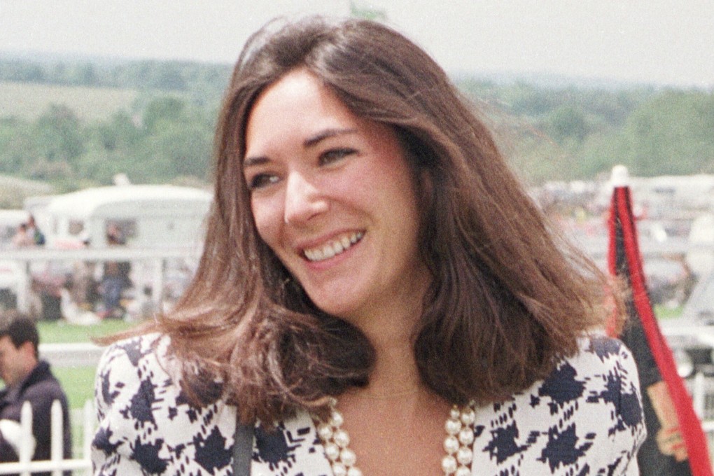 British socialite Ghislaine Maxwell arrives at Epsom Racecourse in June 1991. Prosecutors say FBI agents found she had a cellphone wrapped in tin foil in an apparent effort to evade detection. Photo: PA via AP