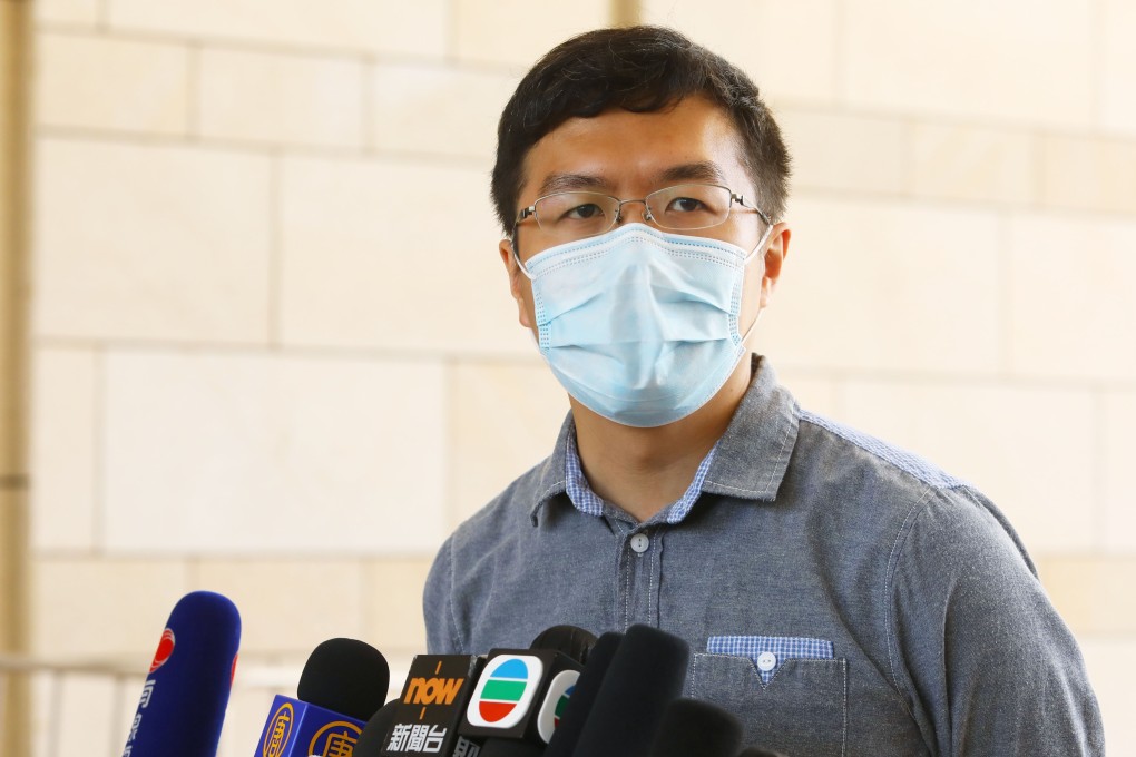 Former lawmaker Au Nok-hin has stepped down from his role as an organiser of the opposition’s recent primary, citing warnings from Beijing that the poll might have breached Hong Kong’s new national security law. Photo: Dickson Lee