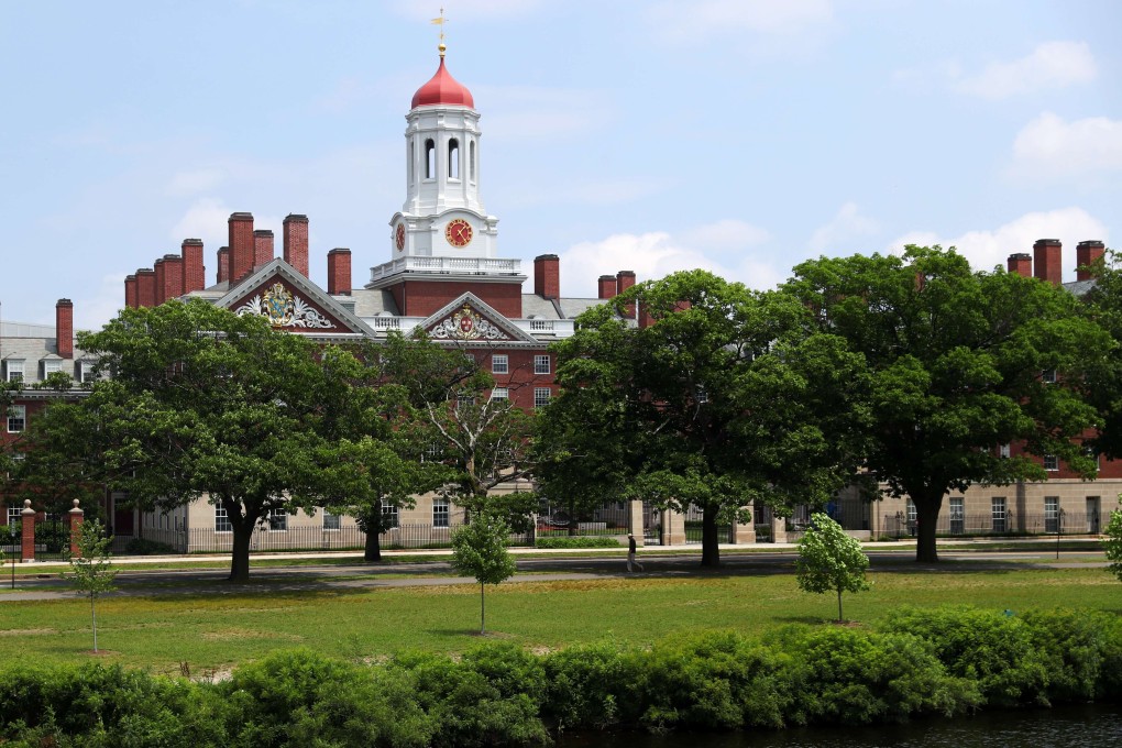 Harvard had sued to block a Trump administration move barring international students from remaining in the US if their courses were online only. Pictured, a gate leading to Harvard Yard. Photo: Getty Images/AFP