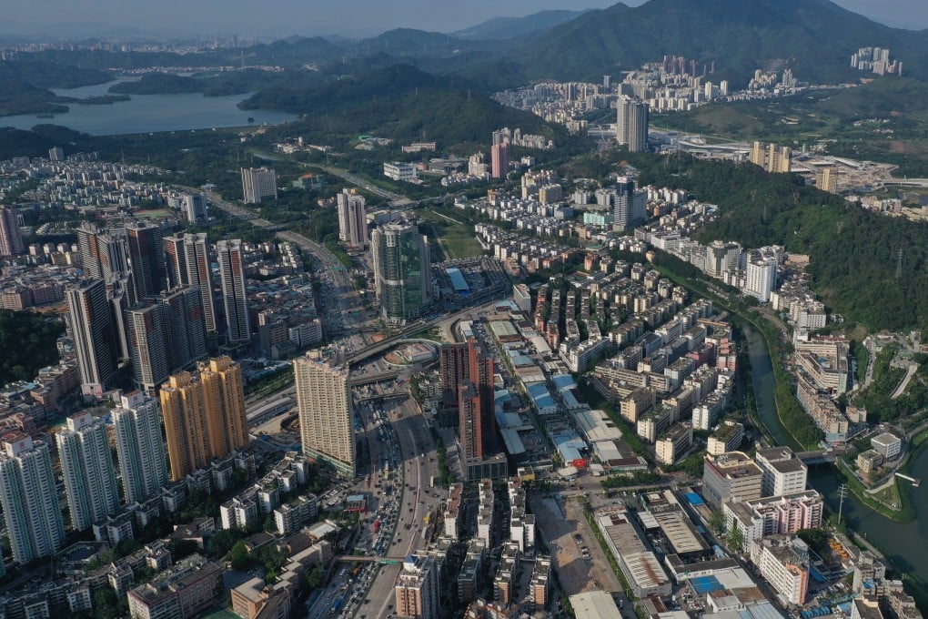 An aerial view of Shenzhen in the Greater Bay Area, home to Tencent, ZTE and DJI and other home-grown technology behemoths. Photo: Martin Chan