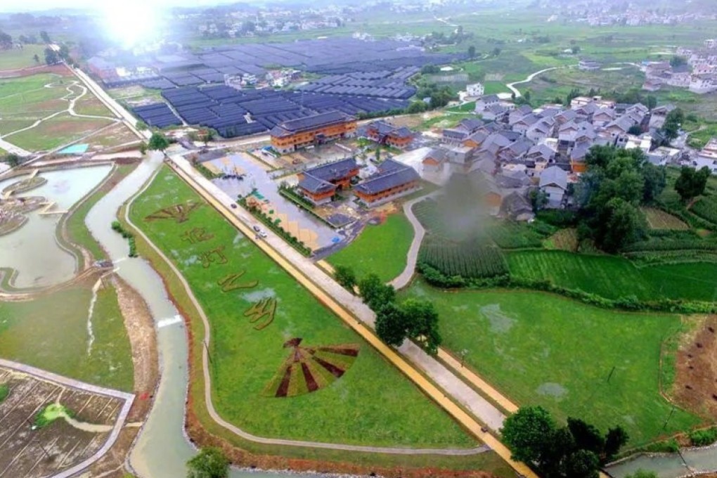 Dushan County in the landlocked southwest province of Guizhou, one of the poorest regions in China has a population of just 370,000, according to the 2017 census. Photo: Weibo