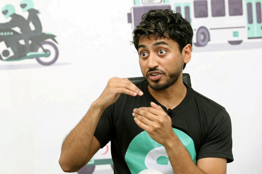 Gokada CEO Fahim Saleh speaks during an interview in Lagos, Nigeria in May 2019. Photo: Reuters