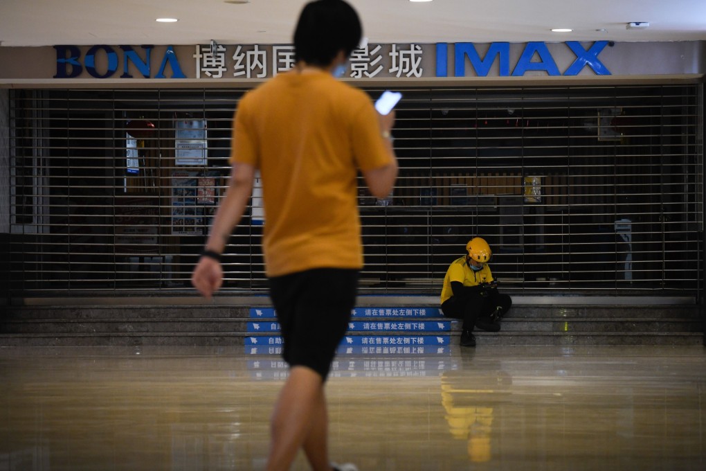 Cinemas had initially been allowed to reopen at the end of March, but were forced to close again a week later to further contain the spread of coronavirus. Photo: AFP